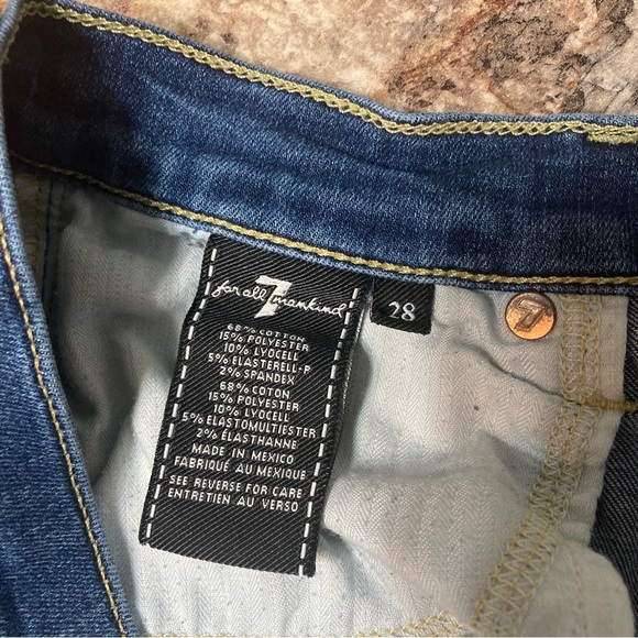 7 For All Mankind Ankle Gwenevere Jeans - Picture 5 of 7